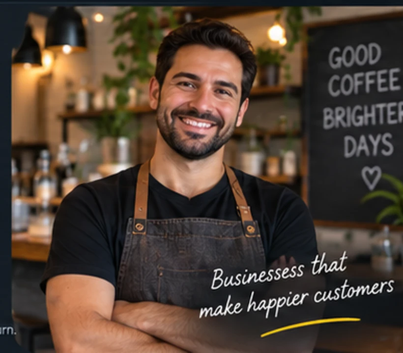 Business owner using Tampli loyalty programs