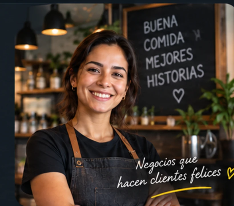 Negocio usando programas de fidelización con Tampli